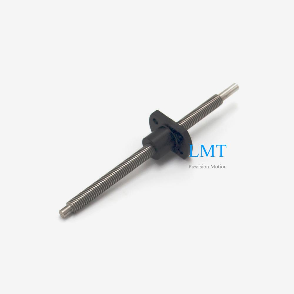 T6x1 ROHS Compliant Rolled Lead Screw with Plastic Nut T6x1 ROHS Compliant Rolled Lead Screw with Plastic Nut