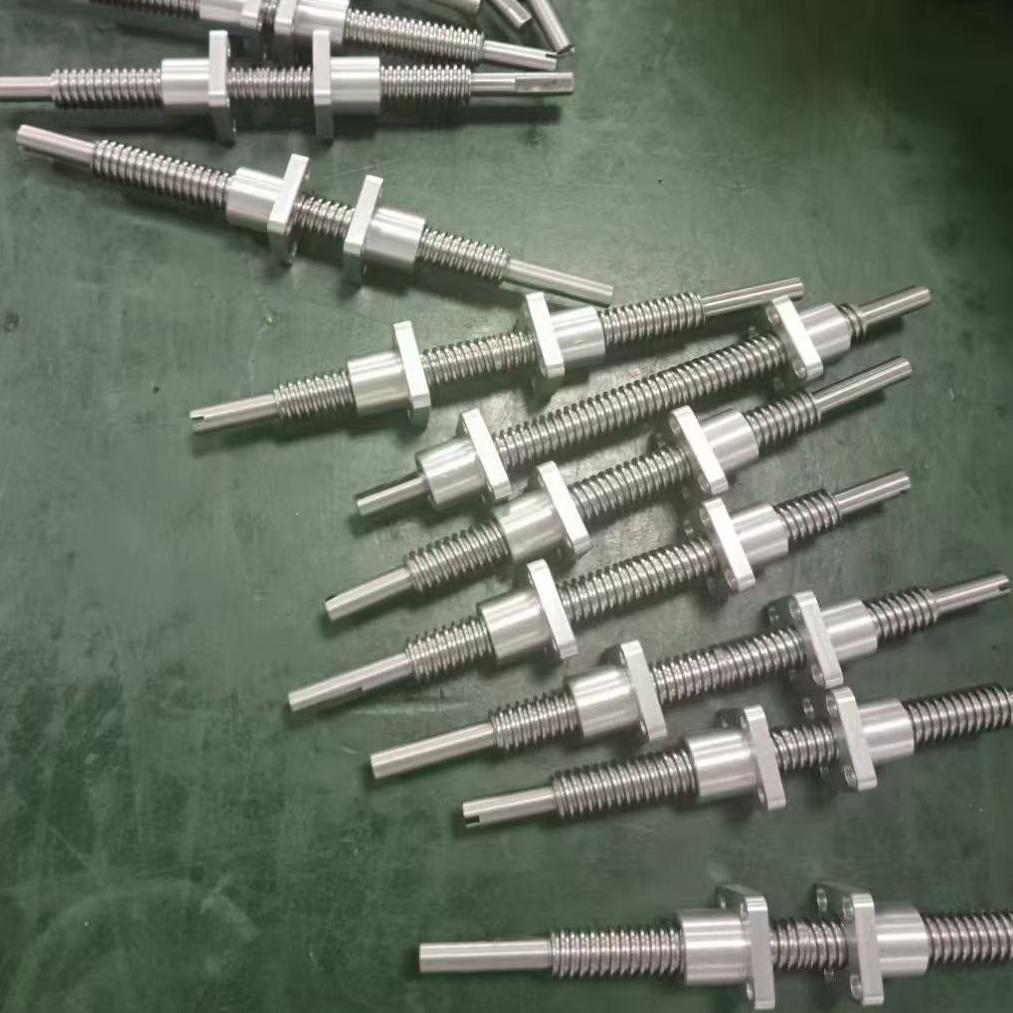 Tr14x2 Diameter 14mm Lead 2mm Bidirectional Lead Screw T14x2 Twin Lead Screw with Nut Tr14x2 Diameter 14mm Lead 2mm Bidirectional Lead Screw T14x2 Twin Lead Screw with Nut