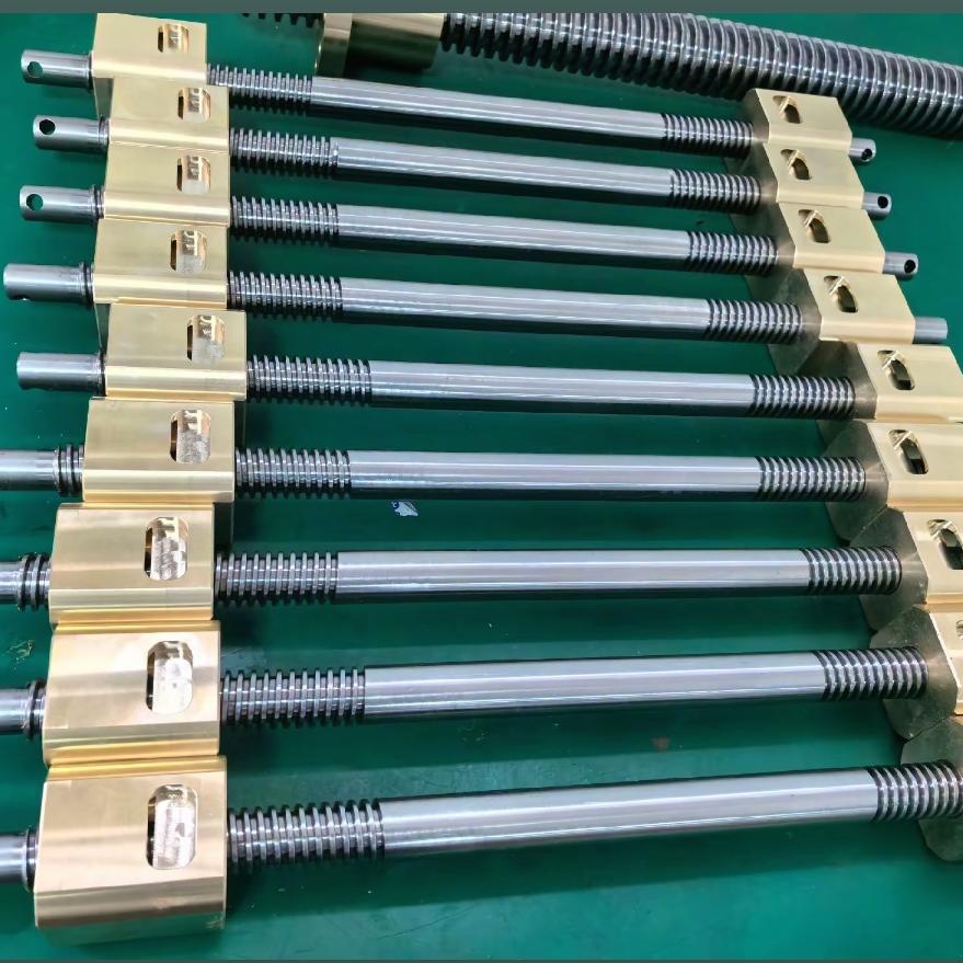 T14 Tr14x3 Right And Left Hand Thread Stainless Steel Lead Screw with Nut T14 Tr14x3 Right And Left Hand Thread Stainless Steel Lead Screw with Nut