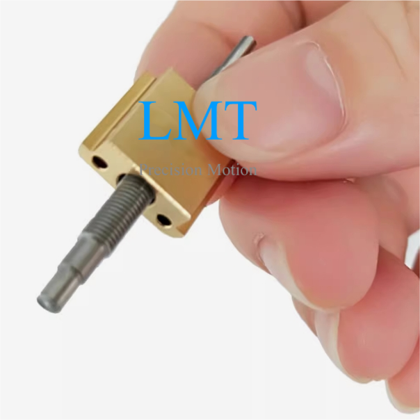 T3 Tr3x0.5 ROHS Compliant Lead Screws 0.5mm Pitch Single Thread Start with Copper Alloy Nut T3 Tr3x0.5 ROHS Compliant Lead Screws 0.5mm Pitch Single Thread Start with Copper Alloy Nut