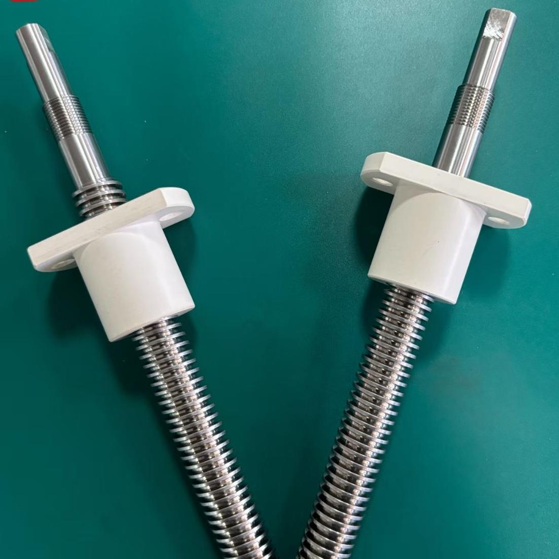 Tr15.875x2.54 Diameter 15.875mm Lead 2.54mm 15.875x2.54 ACME Lead Screw with Flange Nut Tr15.875x2.54 Diameter 15.875mm Lead 2.54mm 15.875x2.54 ACME Lead Screw with Flange Nut