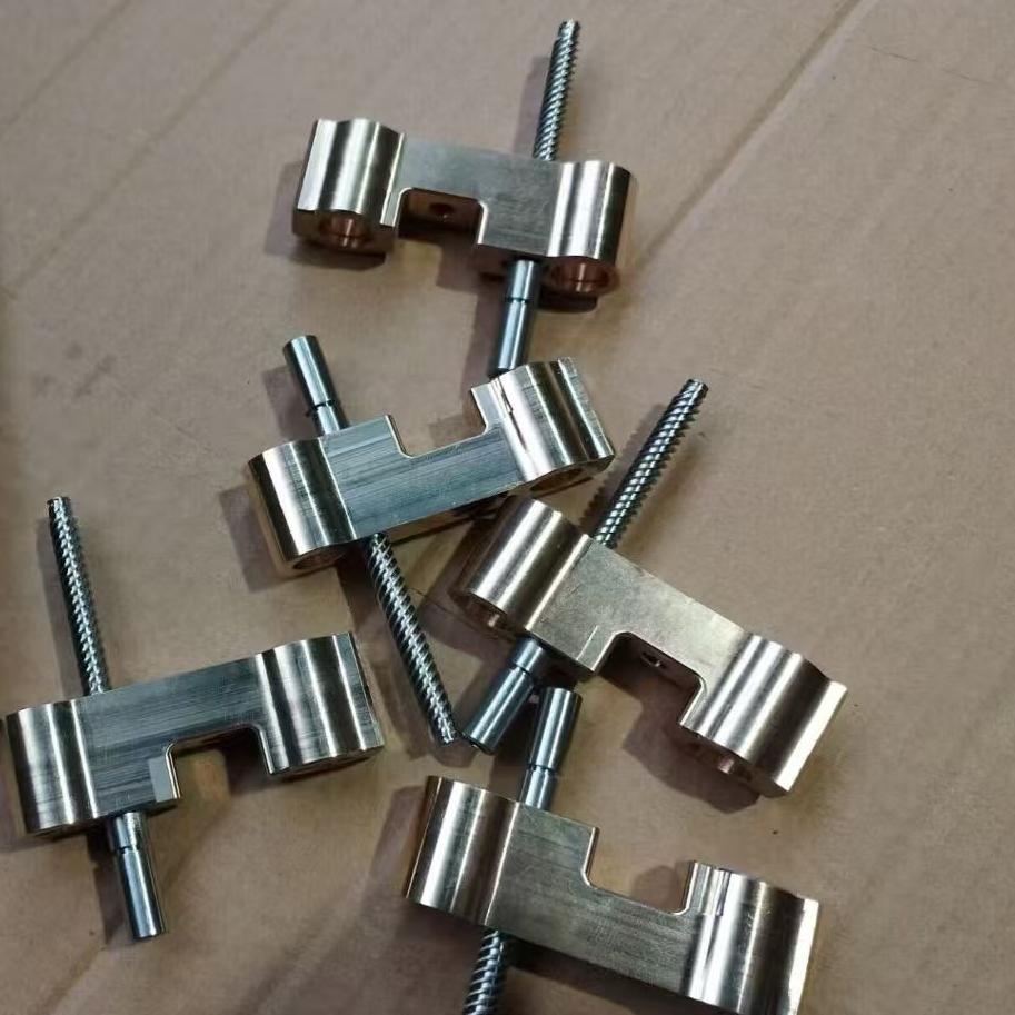 T6 6mm Diameter 12mm Lead Tr6x12 T6x12 SS Lead Screw with Custom Brass Nut T6 6mm Diameter 12mm Lead Tr6x12 T6x12 SS Lead Screw with Custom Brass Nut