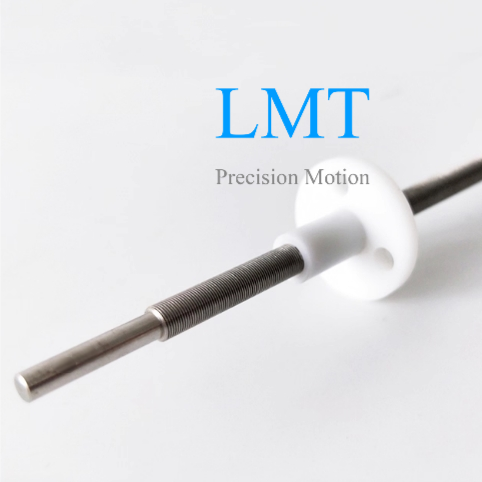 Tr8x0.5 ROHS Compliant Lead Screw 0.5mm Pitch Single Thread Start T8 Screw with Plastic Nut Tr8x0.5 ROHS Compliant Lead Screw 0.5mm Pitch Single Thread Start T8 Screw with Plastic Nut