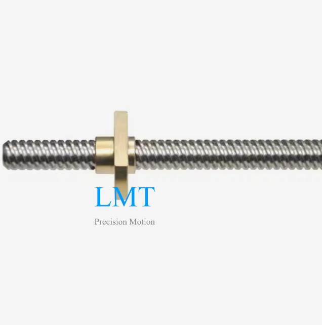 10mm Diameter 4mm Lead Tr10x4 Trapezoidal Lead Screw with Nuts 10mm Diameter 4mm Lead Tr10x4 Trapezoidal Lead Screw with Nuts