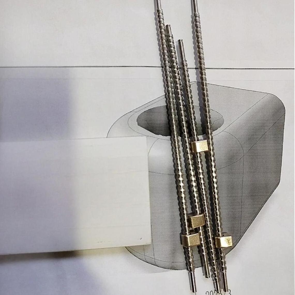 Diameter 4mm Lead Pitch 3mm Tr4x3 T4x3 SUS304 Trapezoidal Lead Screw with Nut Diameter 4mm Lead Pitch 3mm Tr4x3 T4x3 SUS304 Trapezoidal Lead Screw with Nut