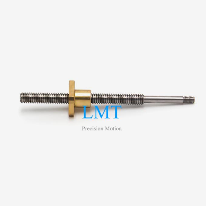 Tr8x1 ROHS Compliant Rolled Precision Lead Screw with Nuts Tr8x1 ROHS Compliant Rolled Precision Lead Screw with Nuts