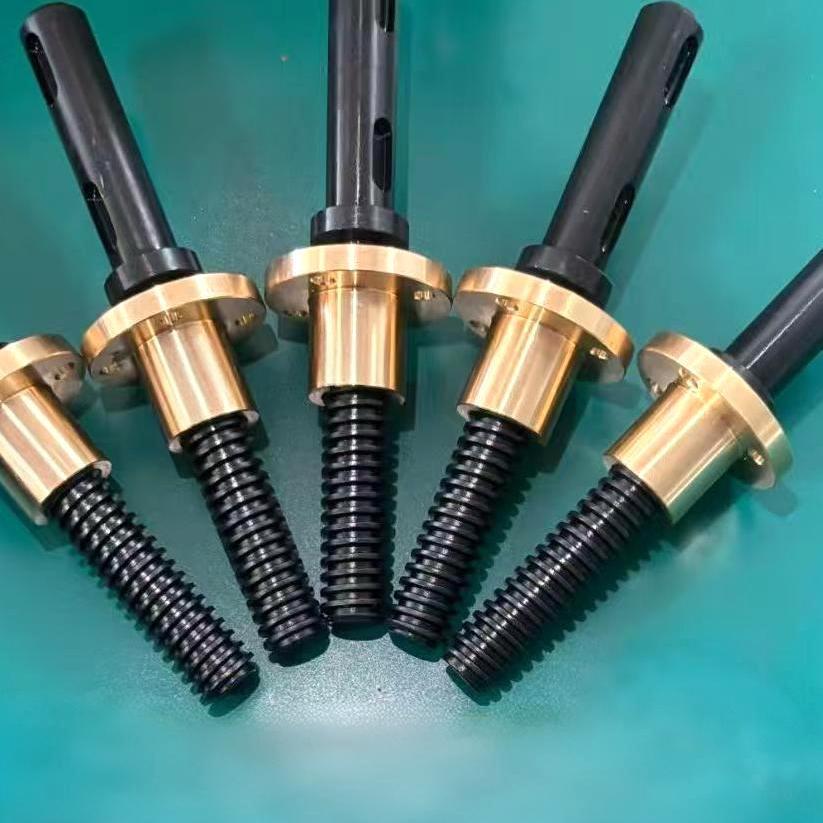 T14 14mm Diameter 3mm Lead Tr14x3 Lead Screw Pitch 3mm Single Thread Start with Nuts T14 14mm Diameter 3mm Lead Tr14x3 Lead Screw Pitch 3mm Single Thread Start with Nuts