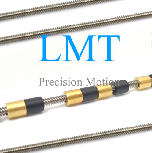 Tr3.5x4 Lead Screw with Round Nut T3.5 Trapezoidal Thread 1mm Pitch 4 Starts Tr3.5x4 Lead Screw with Round Nut T3.5 Trapezoidal Thread 1mm Pitch 4 Starts