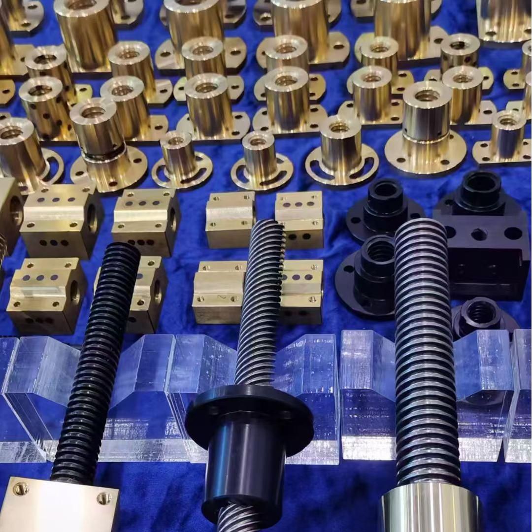 T16 Tr16x4 Right And Left Hand Thread Stainless Steel Lead Screw with Bronze Nuts T16 Tr16x4 Right And Left Hand Thread Stainless Steel Lead Screw with Bronze Nuts