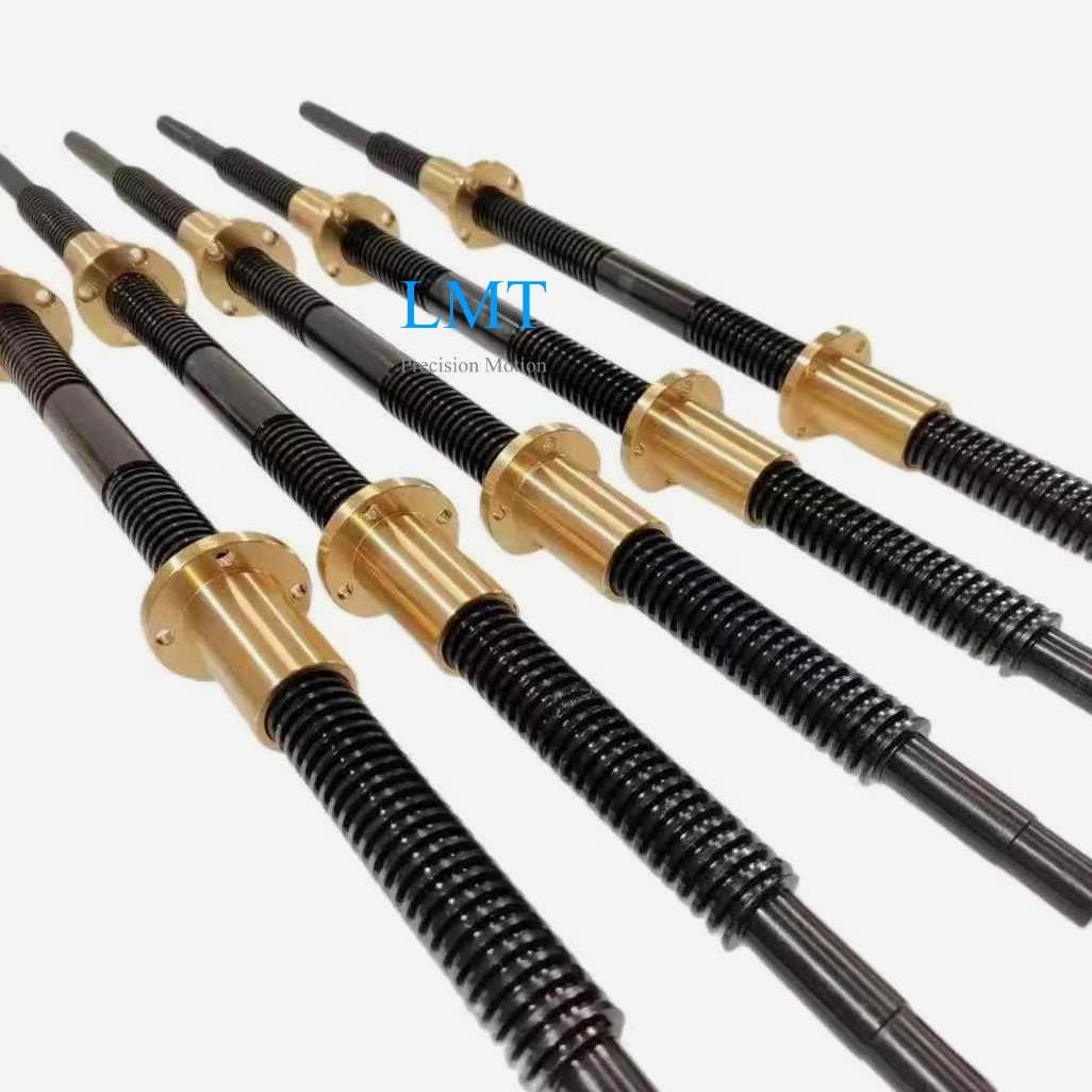Tr22x5 Bidirectional Screw 5mm Pitch Single Thread Start T22 Twin Lead Screw with Nuts Tr22x5 Bidirectional Screw 5mm Pitch Single Thread Start T22 Twin Lead Screw with Nuts