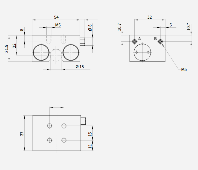 Replace MKR1500A-A Dimensions Replace MKR1500A-A Dimensions