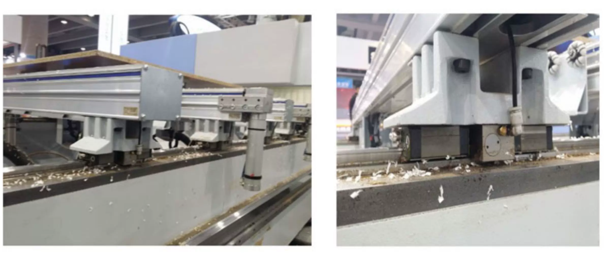 Clamping element for woodworking machinery Clamping element for woodworking machinery