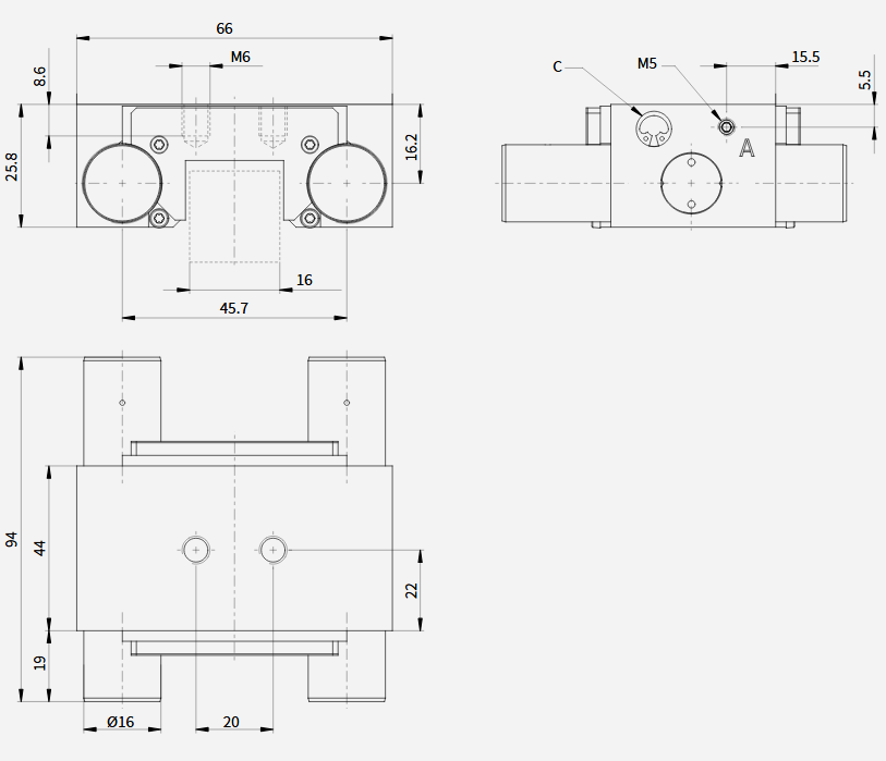 LMBPS20 dimensions LMBPS20 dimensions