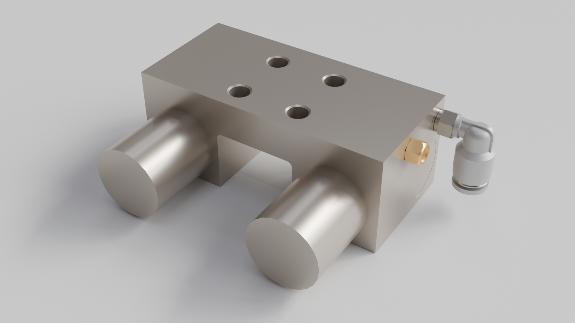 LMKS-B Series Pneumatic Linear Rail Clamping Element