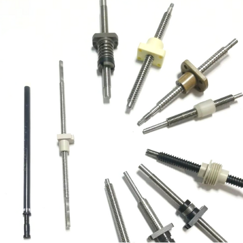 T8x1 Lead Screw Rod And Matching 8x1 Plastic/Metal Nuts