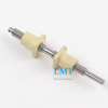 Tr12x2 Precision Bi-directional Lead Screw with PEEK Flange Nut