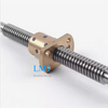 T10x4 Diameter 10mm Lead 4mm Lead Screw with Lubrication Free Nut