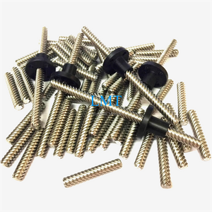 T6 Diameter 6mm Lead 12mm Tr6x12 Lead Screw Pitch 2mm 6 Thread Starts with Nut