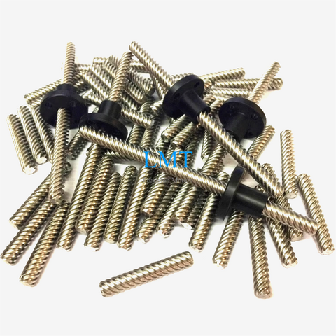 T6 Diameter 6mm Lead 12mm Tr6x12 Lead Screw Pitch 2mm 6 Thread Starts with Nut