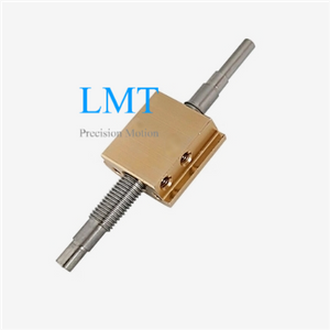 T3 Tr3x0.5 ROHS Compliant Lead Screw 0.5mm Pitch Single Thread Start with Copper Alloy Nut