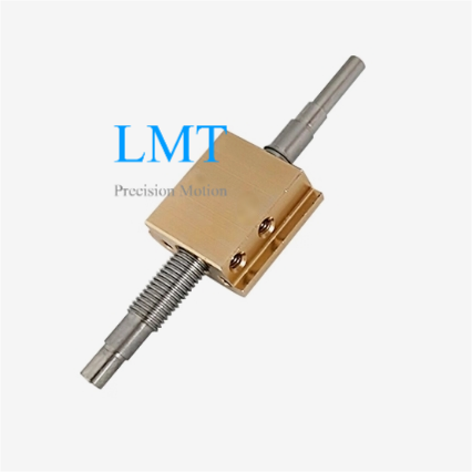 T3 Tr3x0.5 ROHS Compliant Lead Screw 0.5mm Pitch Single Thread Start with Copper Alloy Nut
