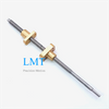 T8x2 Right And Left Hand Thread Stainless Steel Lead Screw with Bronze Flange Nut