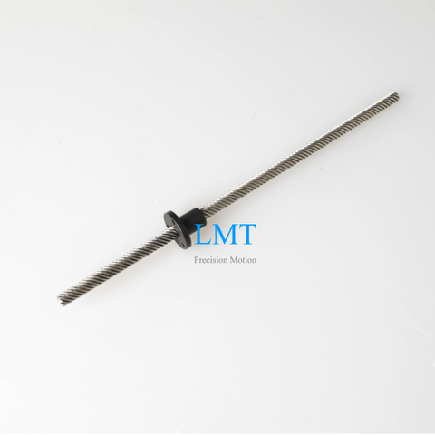 Tr8x15 ROHS Compliant Rolled Smooth Lead Screw with Nut