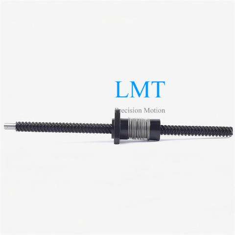 T5 5mm Diameter 10mm Lead Tr5x10 Trapezoidal Lead Screw Pitch 2.5mm 4 Thread Starts with Nut