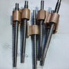 12mm Diameter 2mm Lead Tr12x2 T12x2 Trapezoidal Lead Screw And Tin Bronze Nut