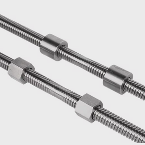 OD 10mm Lead 4mm Right And Left Hand Thread Tr10x4 Lead Screw And Round Nut