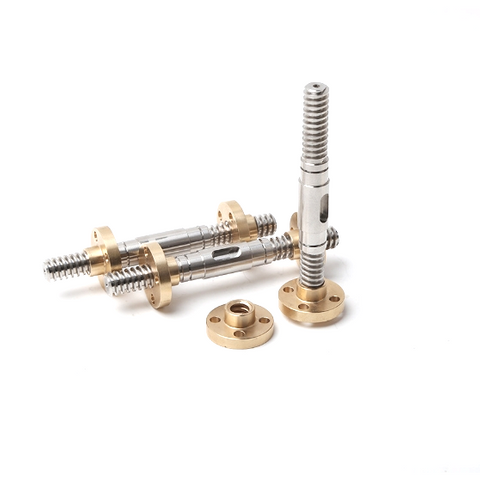 T8x2 Diameter 8mm Lead 2mm Bi-directional Lead Screw