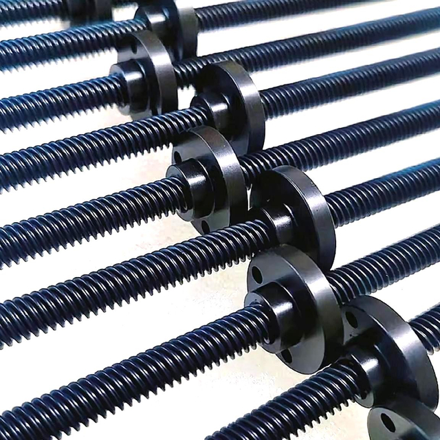 Tr6x18 Dia 6mm Lead 18mm Mini Trapezoidal Screw & Nut