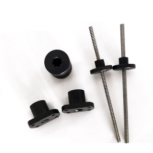 7/32'' Custom 5.56mm×0.6096mm Acme Screw Rod And Nut