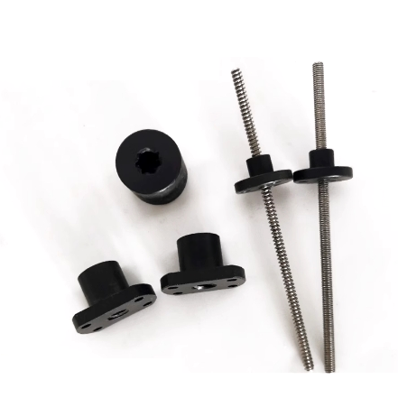 7/32'' Custom 5.56mm×0.6096mm Acme Screw Rod And Nut