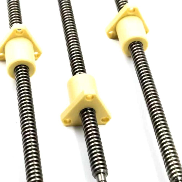 Dia 3/16'' Lead 0.1'' Custom 3/16''-20 ACME Screw Rod &nut