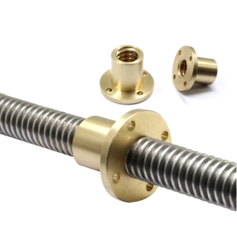 Diameter 16mm Lead 4mm T16x4 Trapezoidal Lead Screw