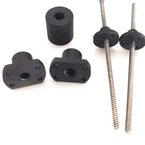T3.5x0.61 Mini Lead Screw Rod with T3.5 Custom Nut