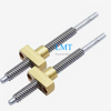 Tr12x8 Diameter 12mm Lead 8mm Rolled Lead Screw with Flange Nut