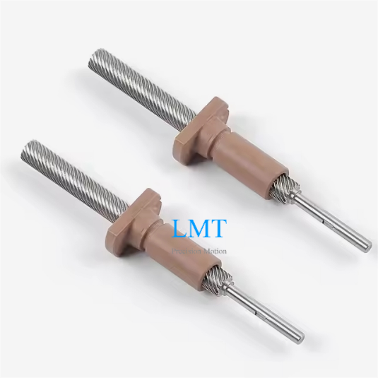 Tr12x45 Diameter 12mm Lead 45mm Lead Screw with Flange Nut