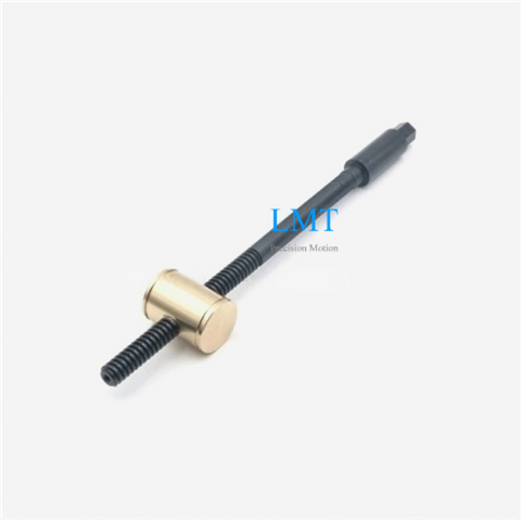 T6x4 Teflon Coated Trapezoidal Lead Screw with Tr6x4 Round Nut