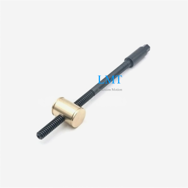 T6x4 Teflon Coated Trapezoidal Lead Screw with Tr6x4 Round Nut