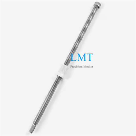 Tr6x6 Diameter 6mm Lead 6mm Rolled Lead Screw with Plastic Nut
