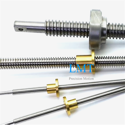 Tr8x1.5 Lead Screw 1.5mm Pitch Single Start T8 with Flange Nut 