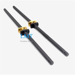 T6 Diameter 6mm Lead 3mm T6x3 Lead Screw Pitch 1.5mm 2 Thread Starts with Nut