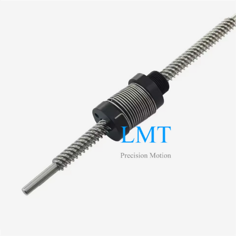 Diameter 10mm Lead 8mm Tr10x8 SUS304 Lead Screw And Acetal Anti-backlash Nut