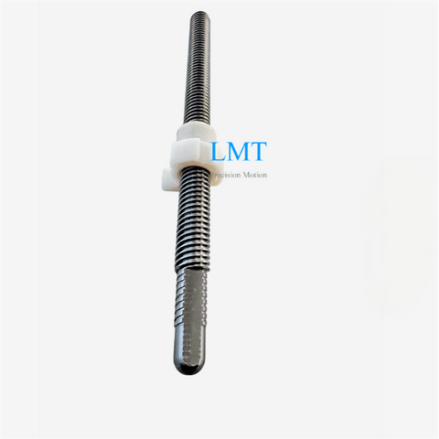 12mm Diameter 4mm Lead Tr12x4 Trapezoidal Thread Screw Rod And Acetal Nut
