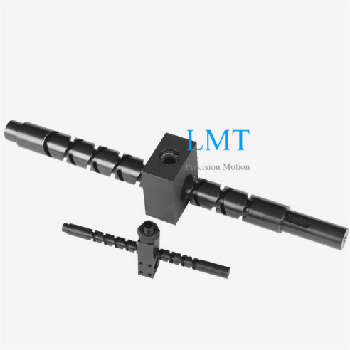 Level Winder Self Reversing Screw Diameter 20mm Lead 20mm with Black Coating 