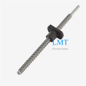 10mm Diameter 20mm Lead Tr10x20 SUS304 Lead Screw And PEEK Flange Nut