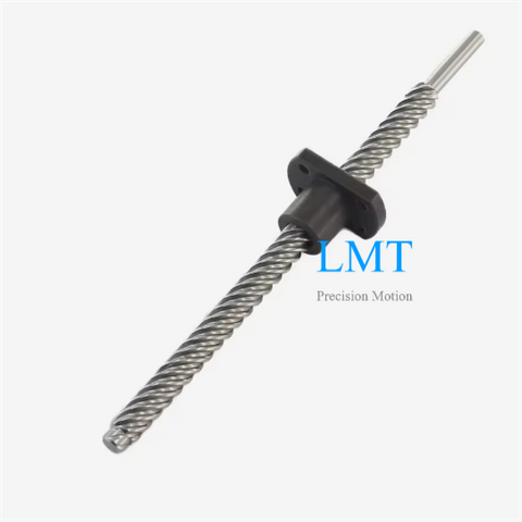 10mm Diameter 20mm Lead Tr10x20 SUS304 Lead Screw And PEEK Flange Nut