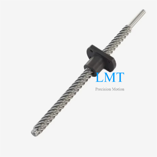 10mm Diameter 20mm Lead Tr10x20 SUS304 Lead Screw And PEEK Flange Nut